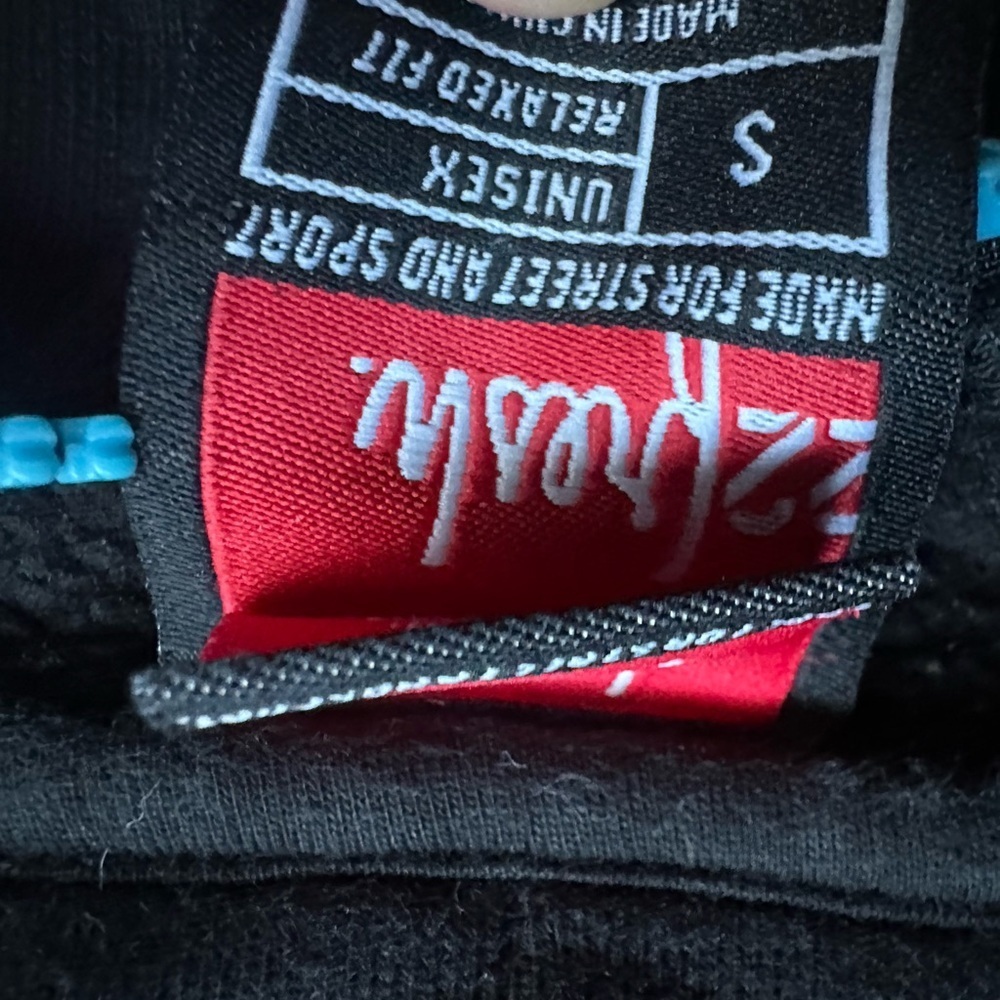 22 fresh Black Hoodie with Blue Accents (Canadian made) - Picture 6 of 6